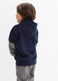 Sweat-shirt à capuche style 2 en 1 garçon, bpc bonprix collection