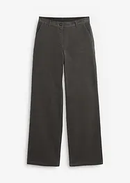 Pantalon en velours côtelé extensible, bonprix
