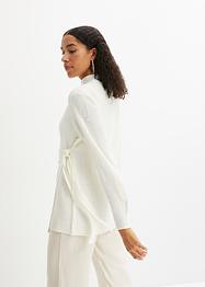 Gilet en maille cache-cœur, bpc selection
