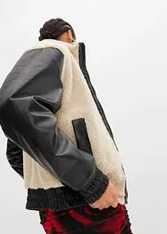 Veste en mélange de matière, bonprix