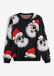 Pull avec motif de Noël, RAINBOW