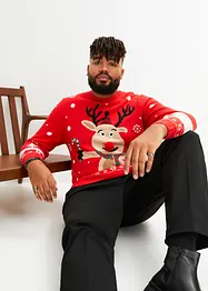 Pull avec motif de Noël, bonprix