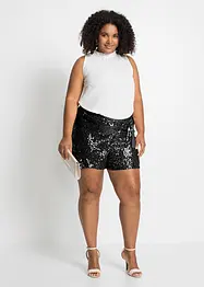 Short à sequins, bonprix