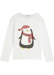 T-shirt manches longues fille avec paillettes, bpc bonprix collection