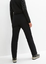 Pantalon thermo avec doublure polaire et taille confortable, étanche, Straight, bpc bonprix collection