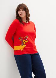 T-shirt de Noël à manches longues, bpc bonprix collection