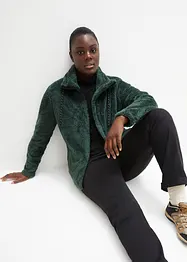 Veste en polaire peluche, bonprix