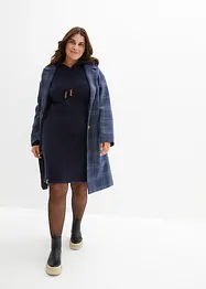 Robe en maille à capuche, bonprix