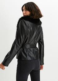 Veste avec col en synthétique, BODYFLIRT