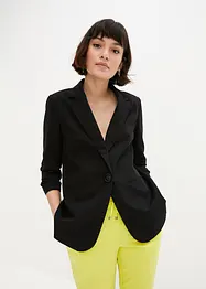 Blazer ample à manches 7/8 froncées, bonprix