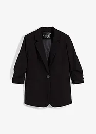 Blazer ample à manches 7/8 froncées, bonprix