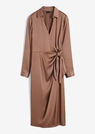 Robe midi en satin, BODYFLIRT