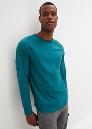 Lot de 2 T-shirts manches longues en coton flammé, RAINBOW