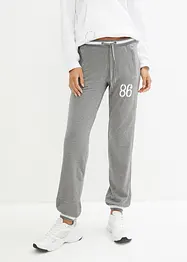 Pantalon sweat avec poches refermables, bonprix