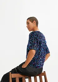 T-shirt à sequins, bonprix