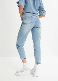 Jean mom taille haute, cropped, bonprix