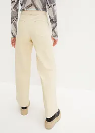 Pantalon en twill avec détails appliqués, RAINBOW