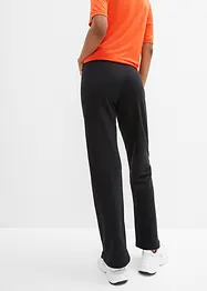 Pantalon de jogging en coton, coupe droite, bonprix