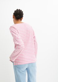 T-shirt boxy manches longues en coton épais, bpc bonprix collection