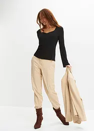 Pantalon business à taille confortable, bonprix