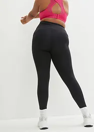 Legging de sport sculptant avec empiècements mesh, séchage rapide, bonprix