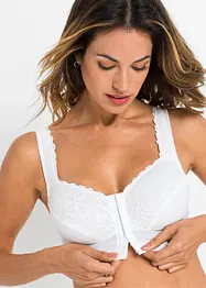 Soutien-gorge grand maintien sans armatures avec fermeture devant, bonprix