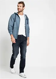 Jean extensible cargo slim, droit, bonprix