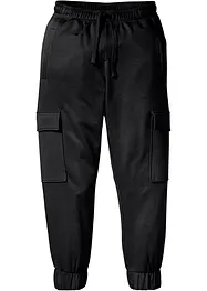 Pantalon de jogging avec poches cargo, loose, bonprix