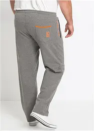 Pantalon de jogging en coton avec poches zippées pratiques, bonprix