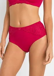 Lot de 2 slips Maxi avec dentelle, bonprix