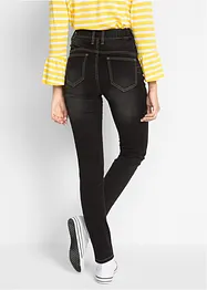Jean slim taille haute, super stretch, bonprix