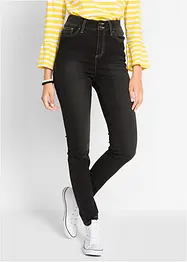 Jean slim taille haute, super stretch, bonprix