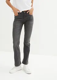 Jean bootcut taille mi-haute, extensible, bonprix