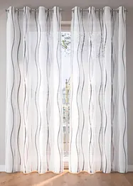 Voilage avec imprimé vague (1 pce), bonprix