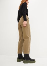 Jean cargo, taille haute, ceinture confortable, bpc bonprix collection