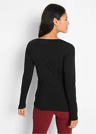 T-shirt manches longues près du corps, bonprix