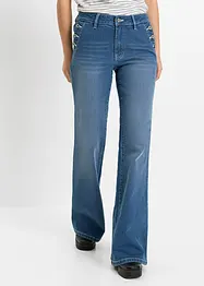 Jean bootcut, taille mi-haute, bonprix