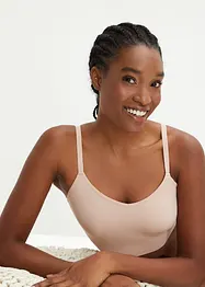 Brassière sans coutures Feel Comfort en matière côtelée, bonprix