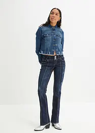 Jean Bootcut avec coutures d'empiècement, bonprix