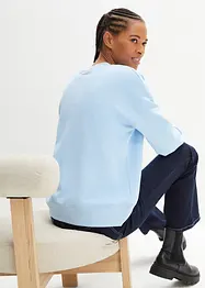 Sweat-shirt oversize 100% coton, bonprix