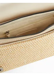 Sac aspect paille avec bandoulière amovible, bonprix