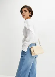 Sac aspect paille avec bandoulière amovible, bonprix