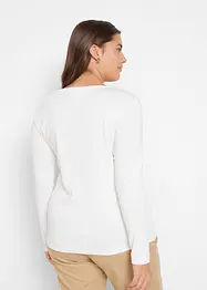 T-shirt manches longues 100% coton, bonprix