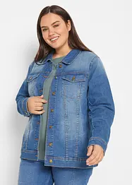 Veste en jean extensible, basique, bonprix