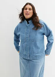 Veste en jean oversize à détails cargo, bonprix