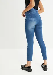 Jean skinny taille haute, doux, bonprix