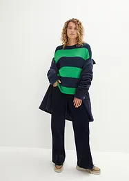 Pull en fine maille à larges rayures, bonprix