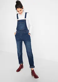 Salopette en jean Boyfriend, bonprix