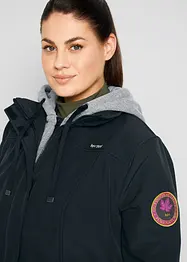 Veste longue en softshell déperlant, style 2 en 1, bonprix