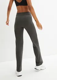Lot de 2 pantalons de sport, bootcut, bonprix
